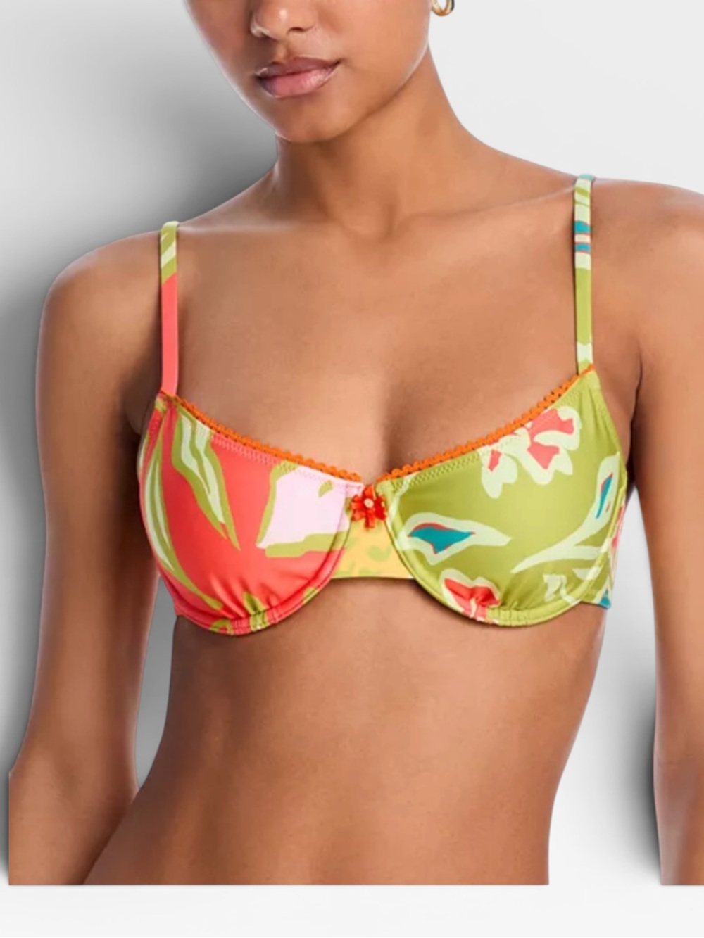 Solid & Striped Bikini Top NWT | The Daphne Underwire Swim Top | Size XL